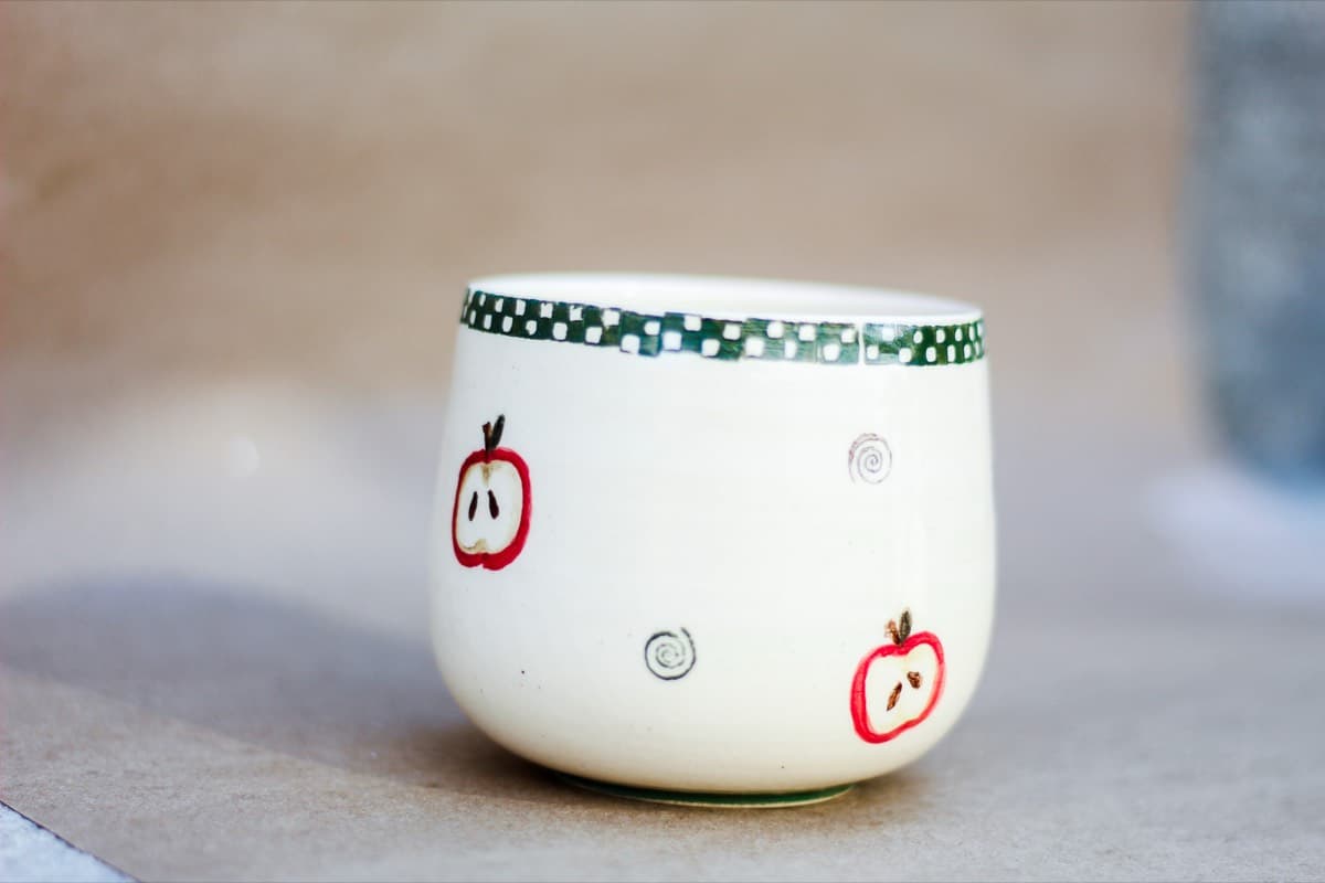 Pottery piece detail