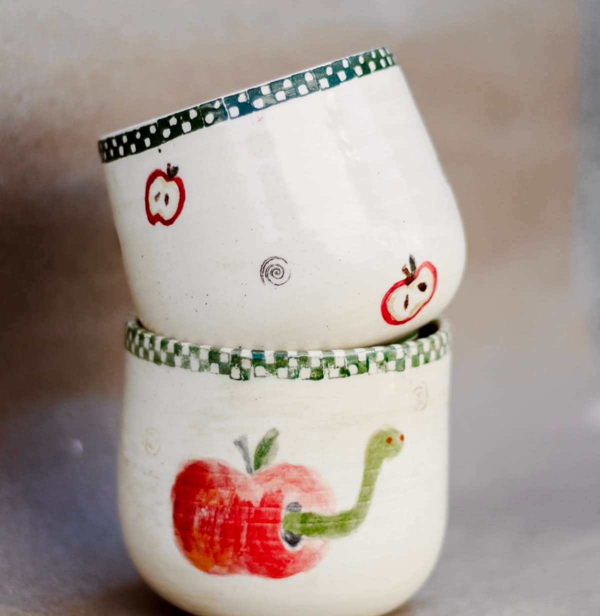 Pottery piece detail