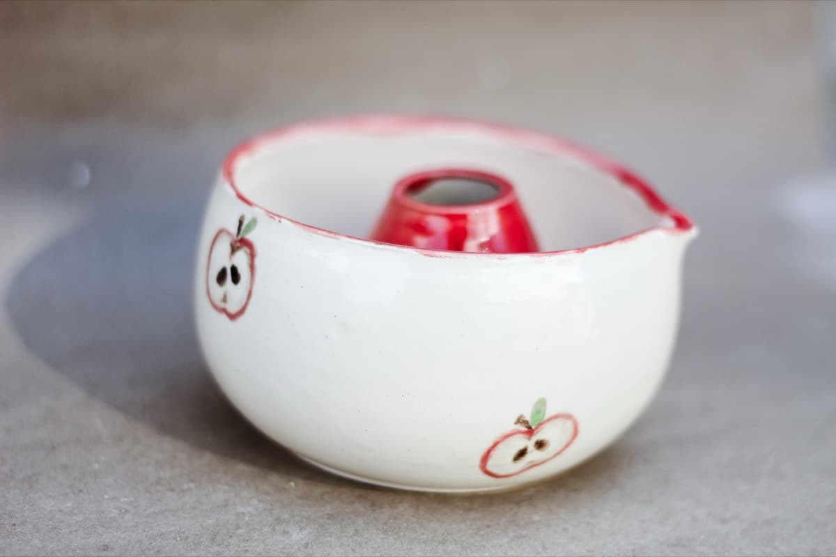 Pottery piece detail