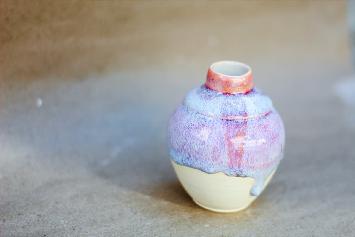 Pottery piece detail