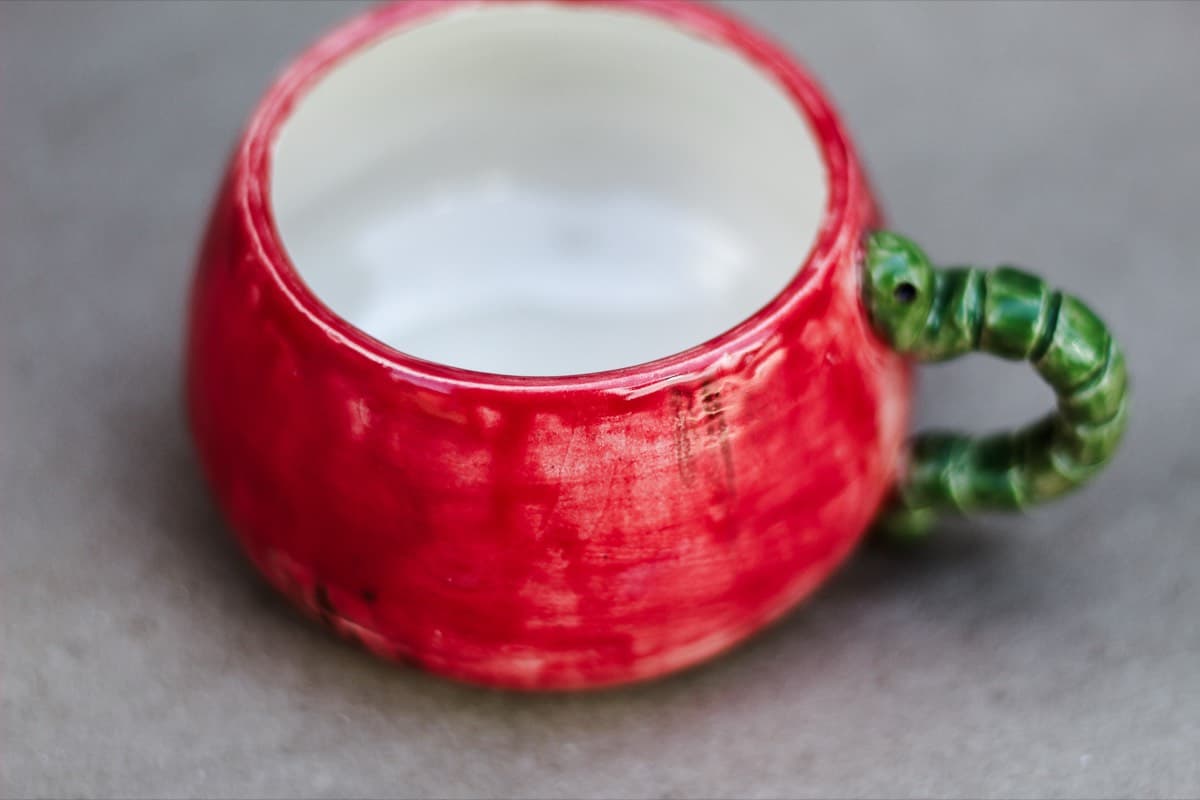 Pottery piece detail