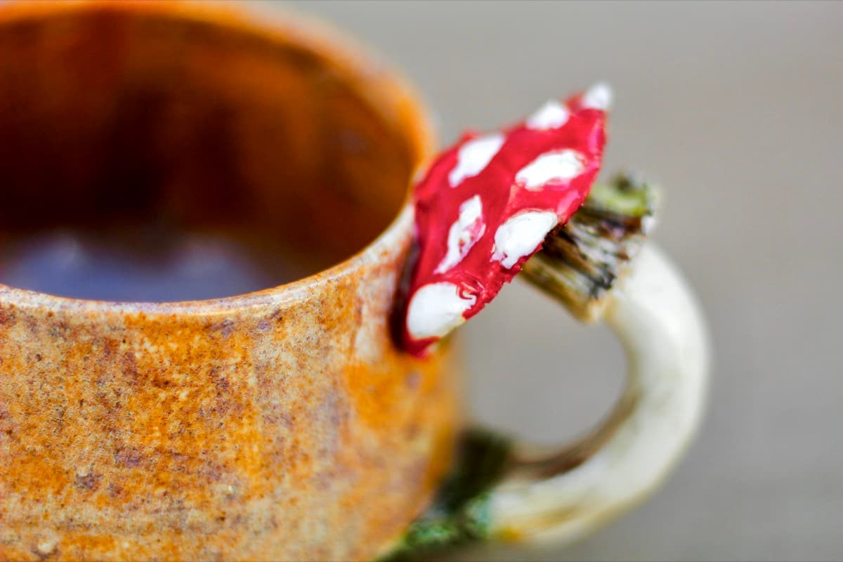 Pottery piece detail