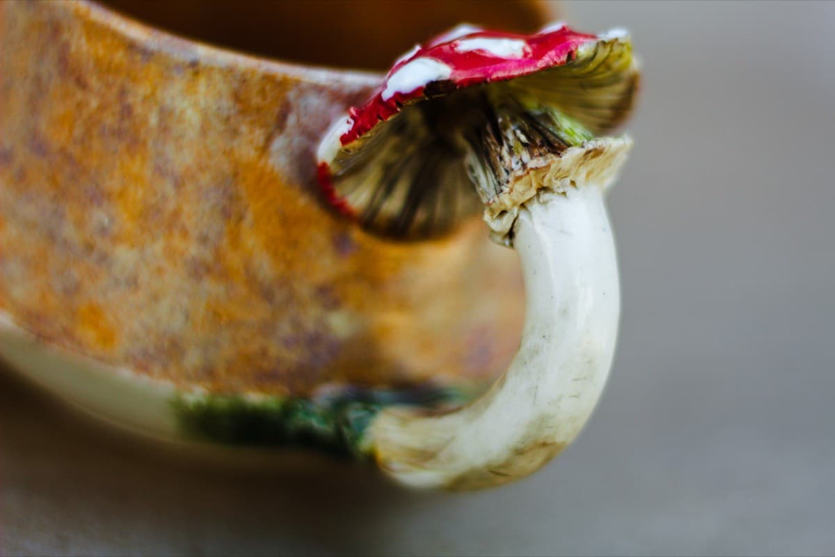 Pottery piece detail