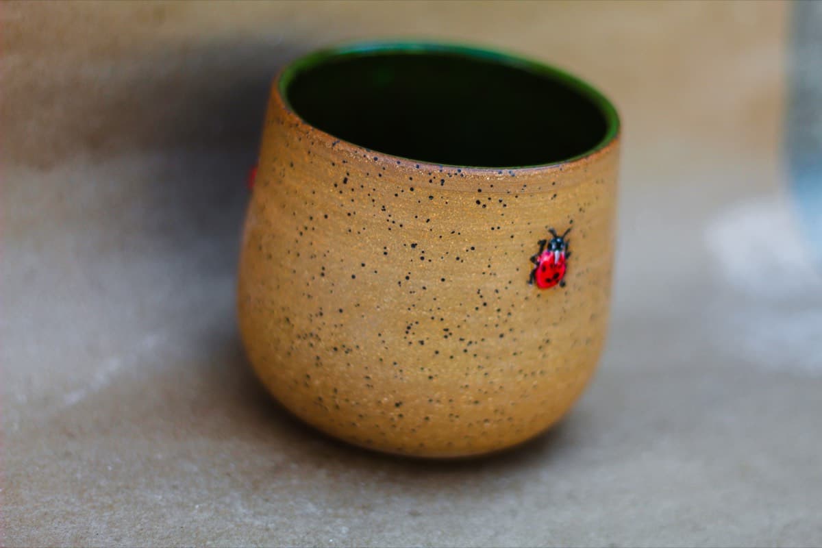 Pottery piece detail