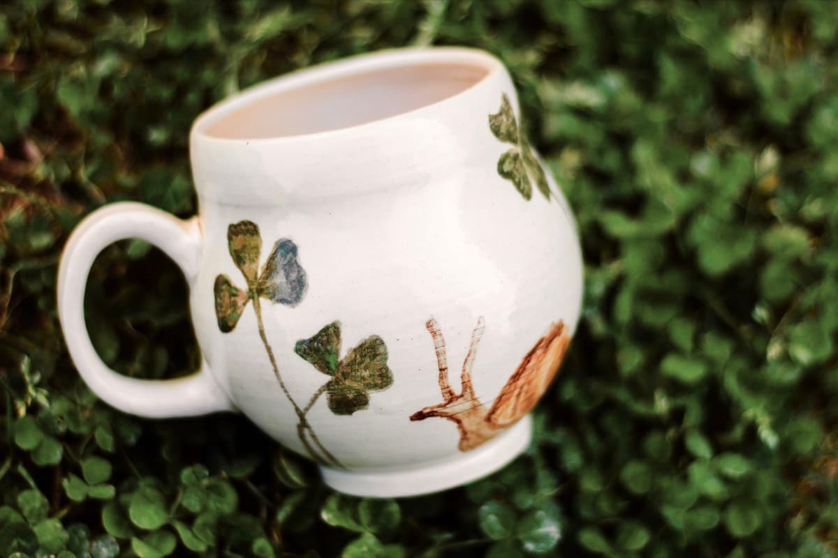 Pottery piece detail