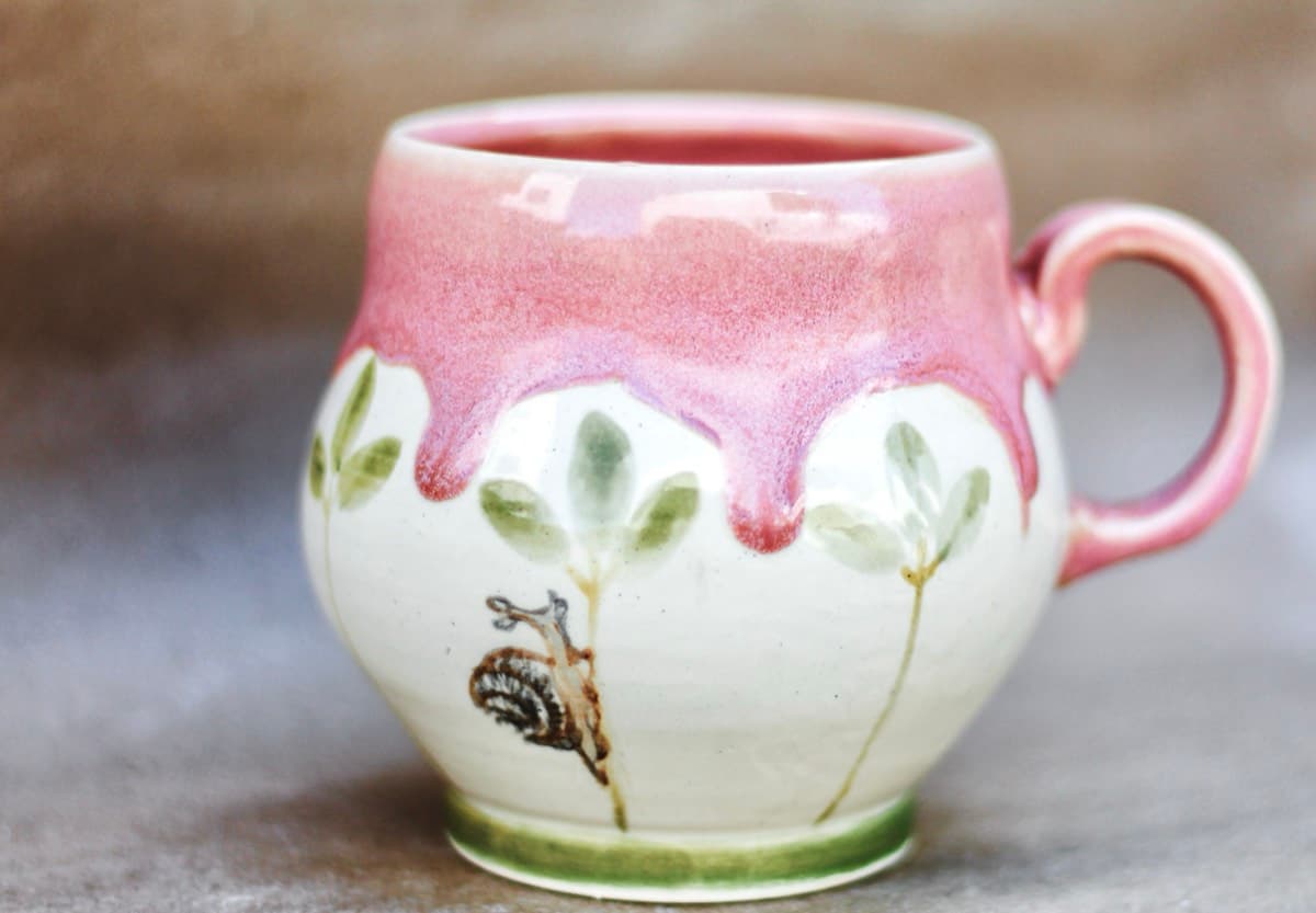 Pottery piece detail