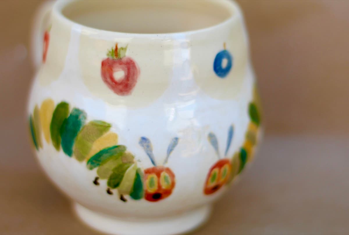 Pottery piece detail